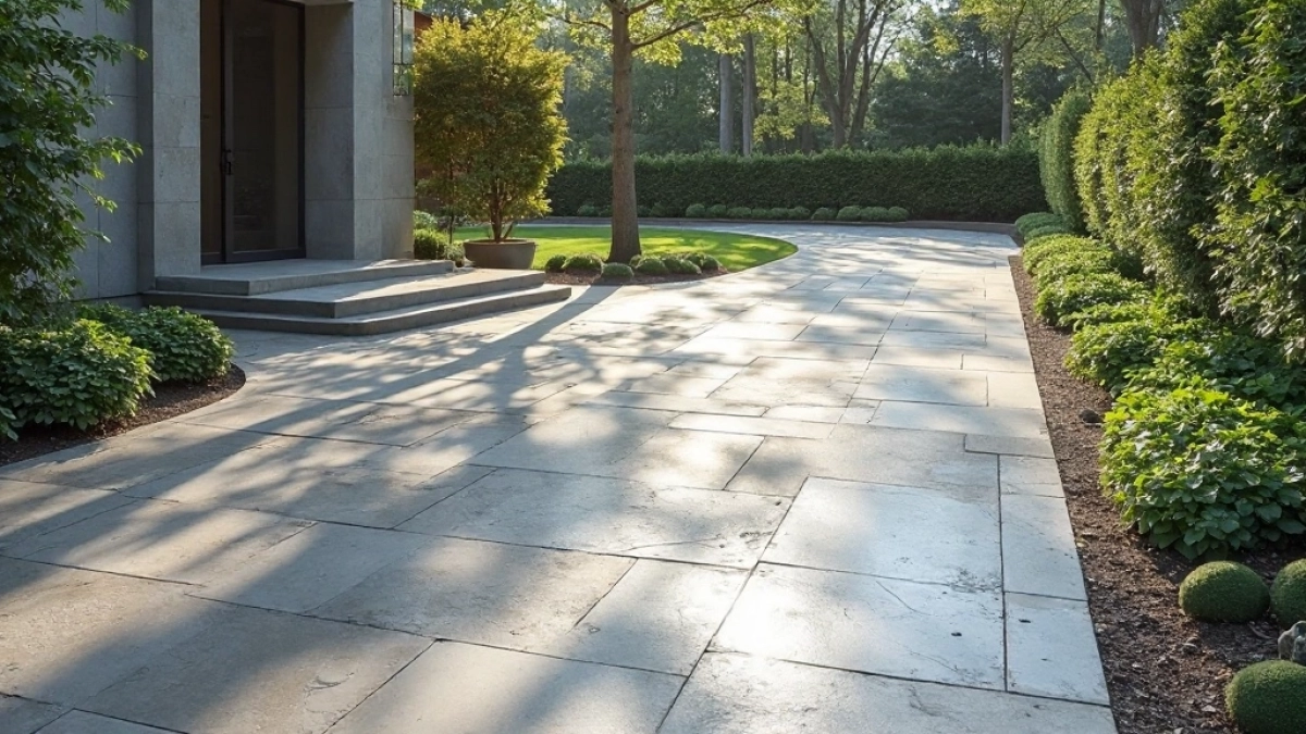 Płyty wielkoformatowe na podjazd