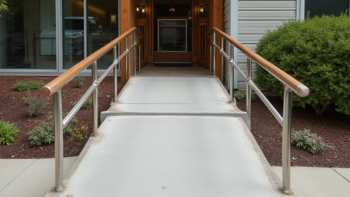 Podjazd dla niepełnosprawnych Warunki techniczne