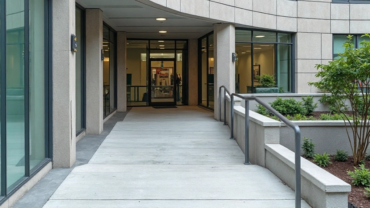 Podjazd dla wózków inwalidzkich