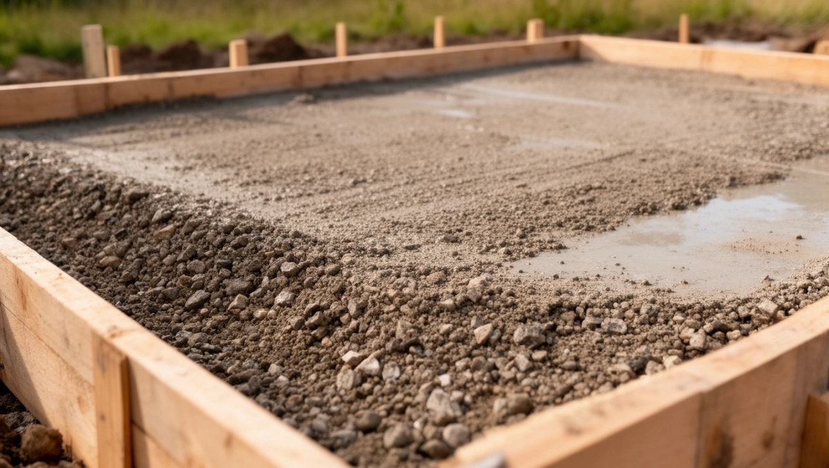 podsypka pod płytę fundamentową