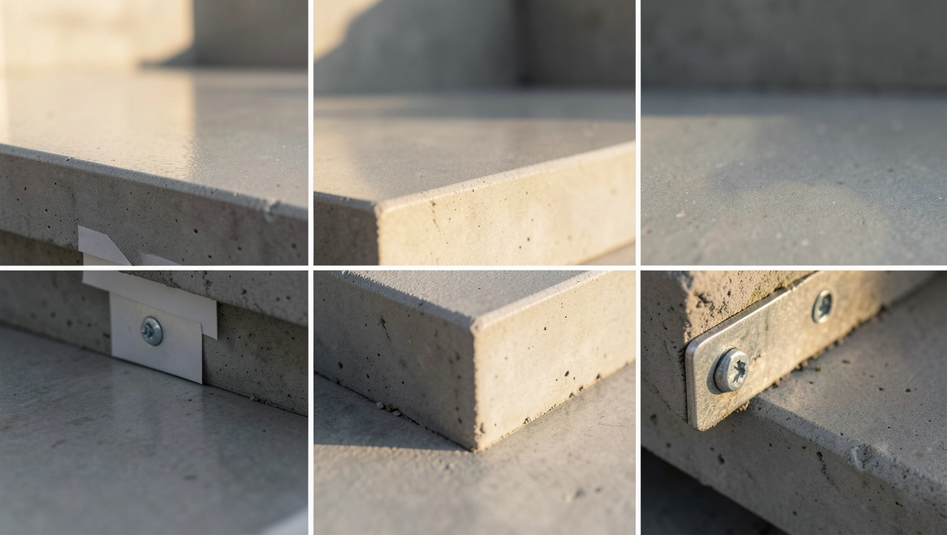 Porównanie technik montażu schodów z płyt betonowych