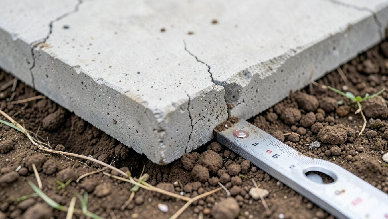 poziomowanie płyt betonowych