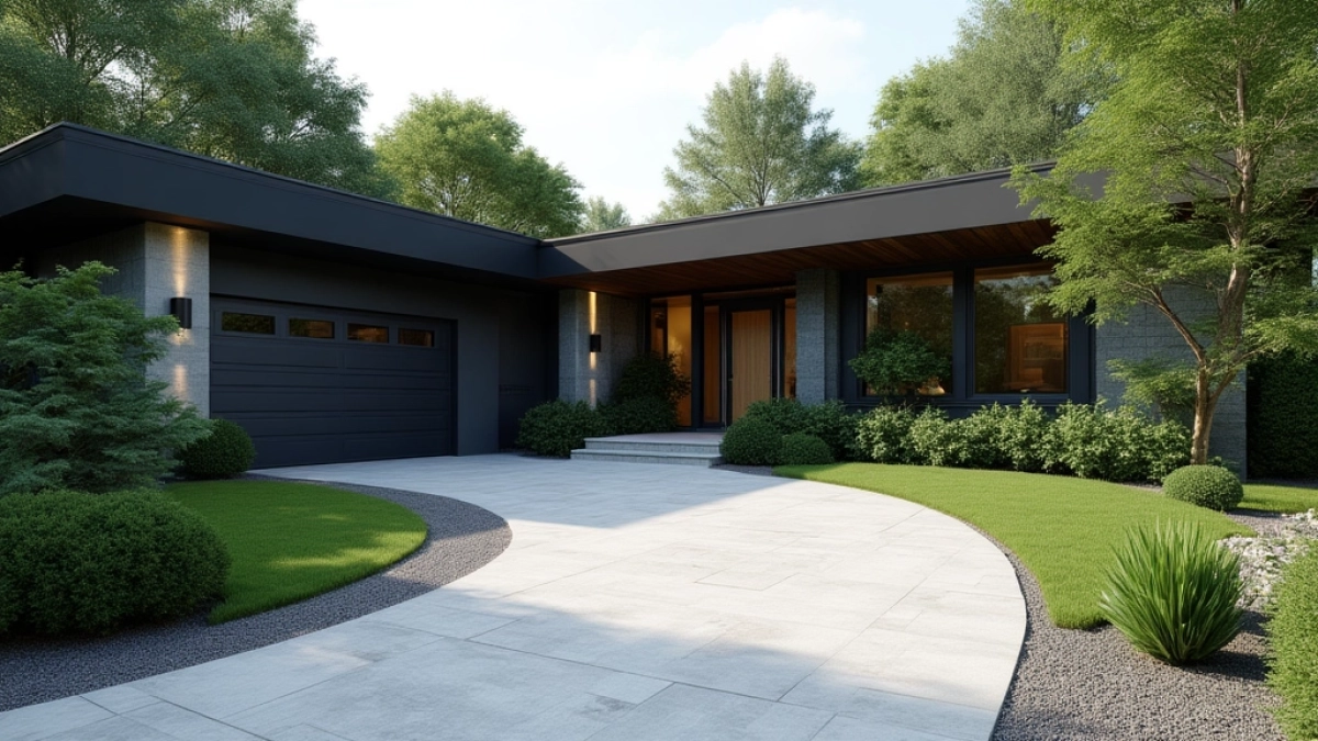 Projekt podjazdu do domu