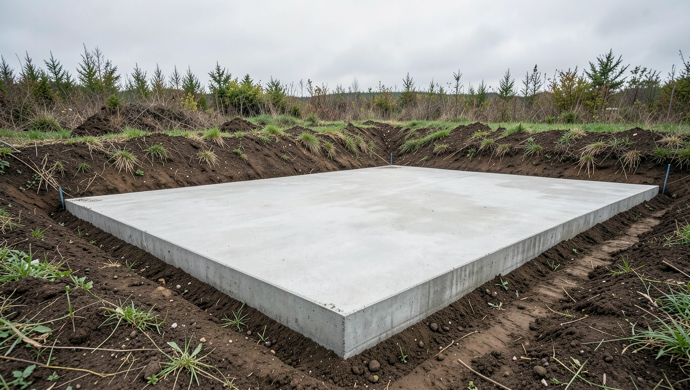 Przygotowanie gruntu pod płytę betonową