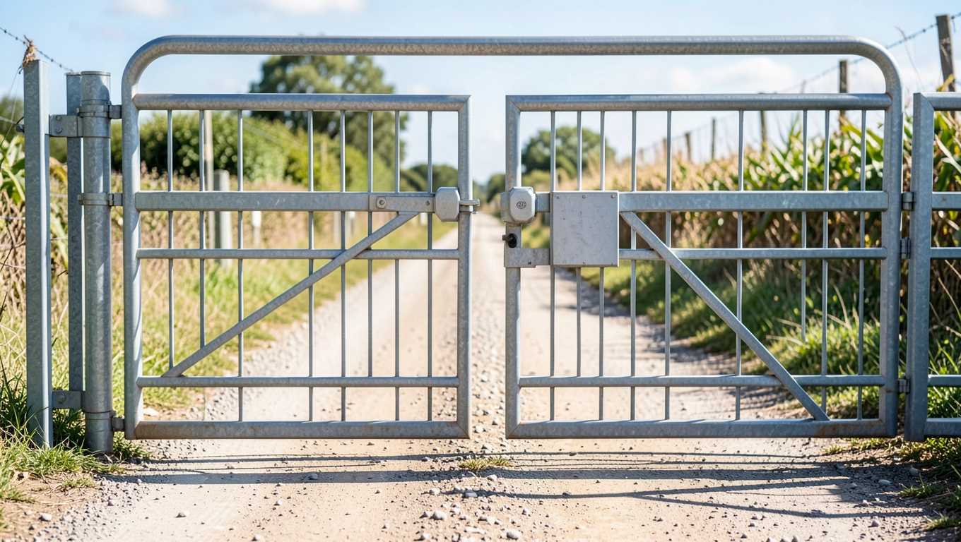 Regulacja pozycji otwarcia bramy