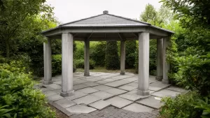 altana z płyt betonowych