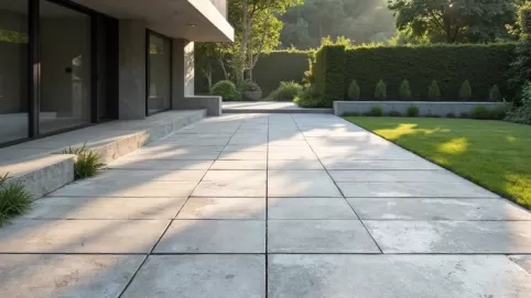 beton architektoniczny na podjazd