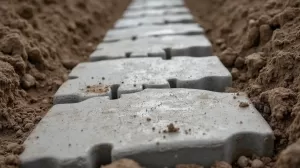 betonowe płyty na drogę