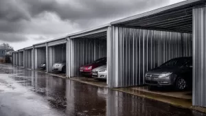 blaszane garaże cena