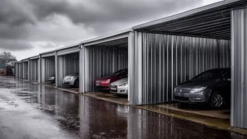 blaszane garaże cena