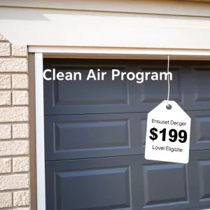 Brama garażowa Czyste Powietrze cena