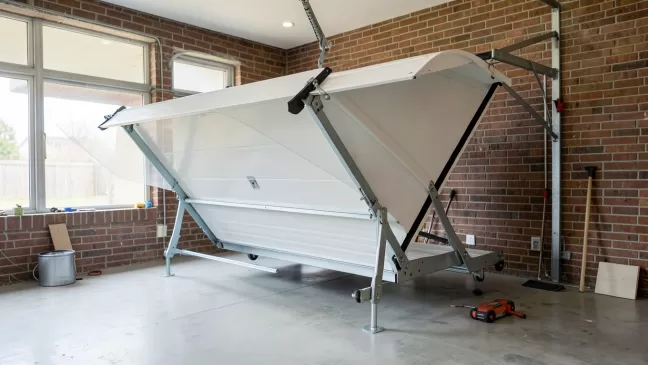 Brama garażowa uchylna z montażem cena