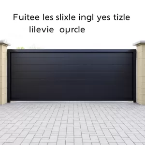 Brama przesuwna 5m z napędem elektrycznym cena