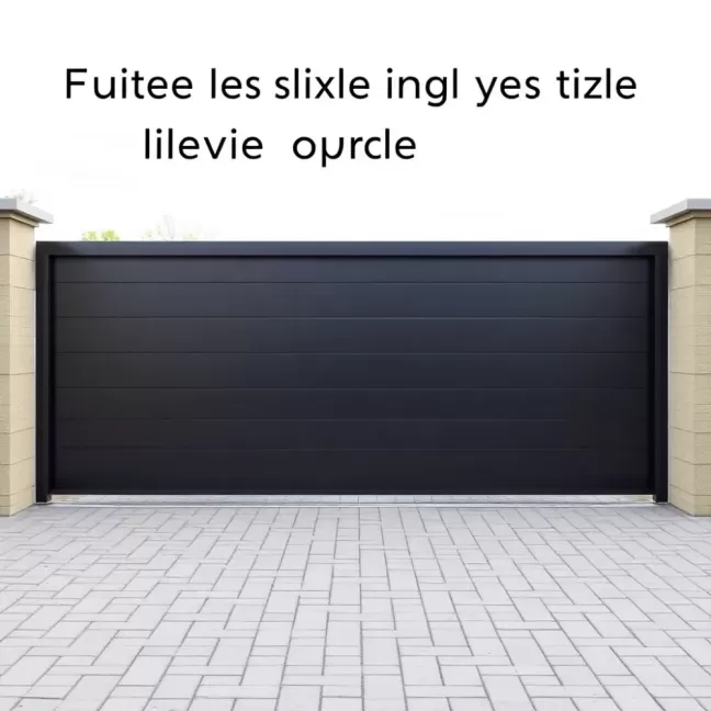 Brama przesuwna 5m z napędem elektrycznym cena