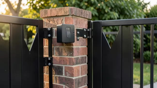 Brama wjazdowa na pilota z montażem