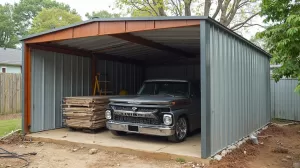 Budowa garażu blaszanego krok po kroku