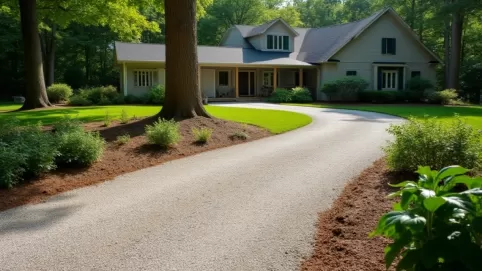 budowa podjazdu z kruszywa