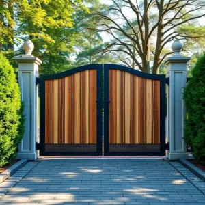 Cena bramy wjazdowej dwuskrzydłowej