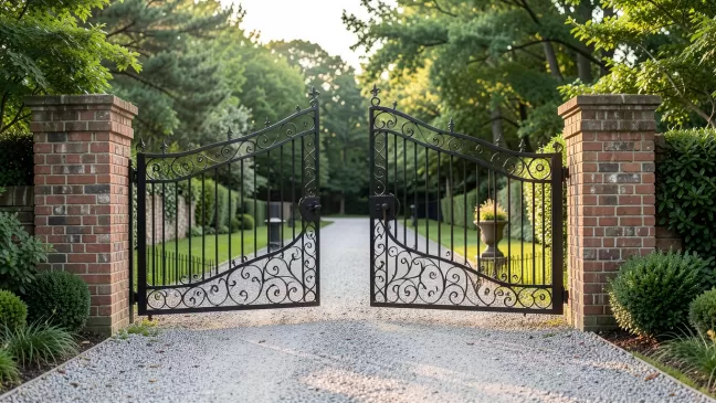 Cena bramy wjazdowej dwuskrzydłowej