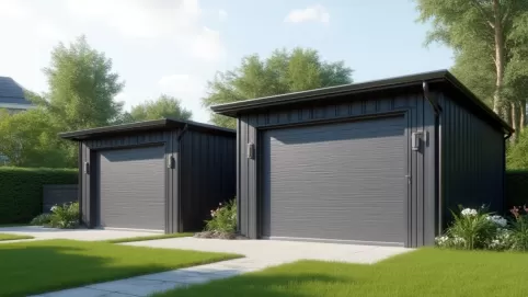 cena garażu blaszanego