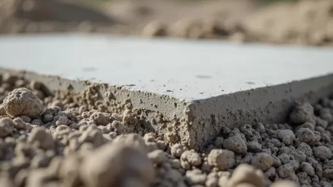 chudy beton pod płytę fundamentową