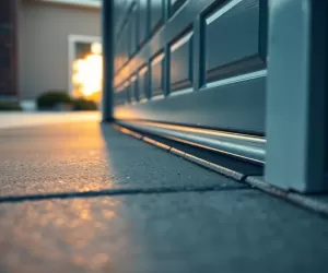 Ciepły próg bramy garażowej cena