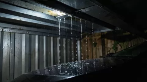 co zrobić aby w blaszanym garażu nie skraplała się woda