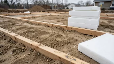 Czy dawać styropian pod płytę fundamentową