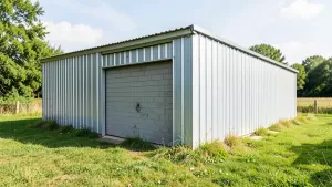 czy garaż blaszany do 35 m trzeba zgłaszać