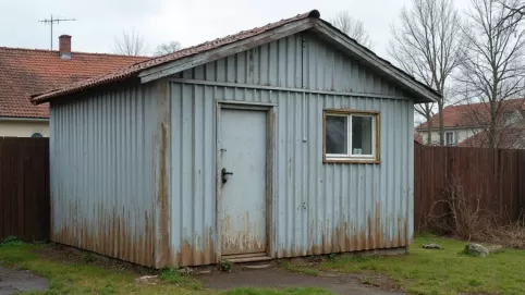 czy garaż blaszany jest budynkiem