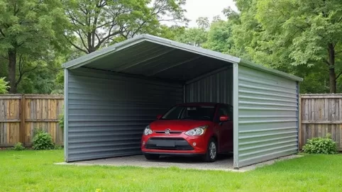 czy garaz blaszany trzeba zglosic