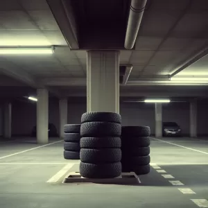 Czy można przechowywać opony w garażu podziemnym
