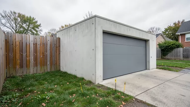 Czy można wybudować garaż w granicy działki