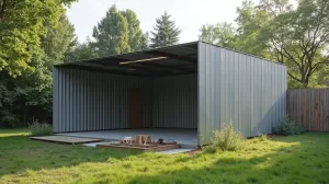 czy trzeba zgłaszać postawienie garażu blaszanego