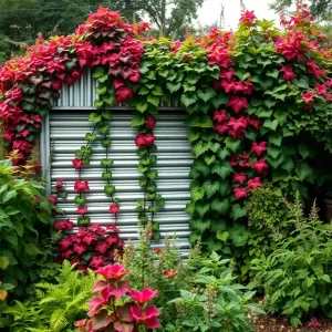 Czym zasłonić garaż blaszak