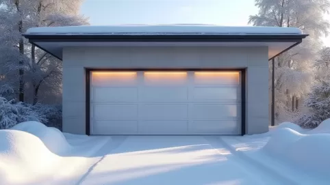 docieplenie bramy garażowej