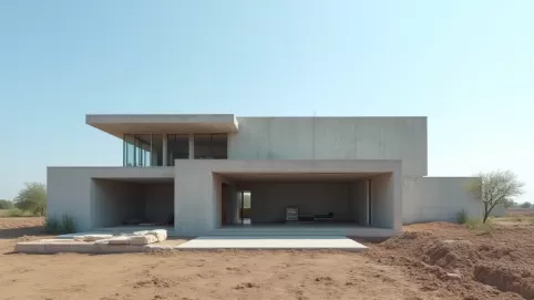 dom z płyt betonowych cena