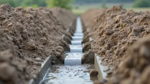 drenaż płyta fundamentowa