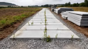 droga z płyt betonowych koszt