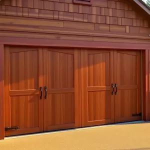 Drzwi garażowe dwuskrzydłowe cena