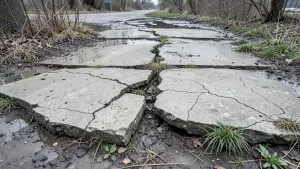 duże płyty betonowe