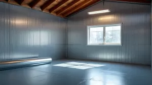 folia paroizolacyjna garaż blaszany