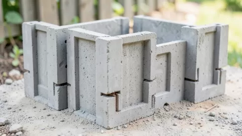 forma do płyt betonowych ogrodzeniowych