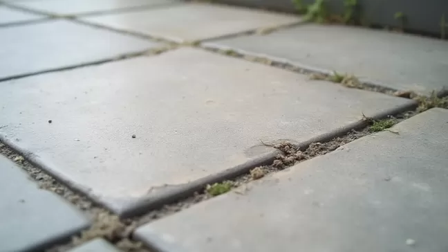 fuga do płyt betonowych na taras