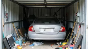 garaż blaszany 11x9