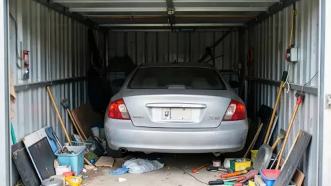 garaż blaszany 11x9