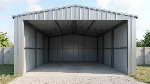 garaż blaszany 3x4 z montażem