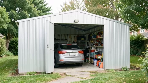 garaż blaszany 5x6 cena