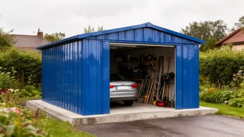 garaż blaszany 5x6 z montażem