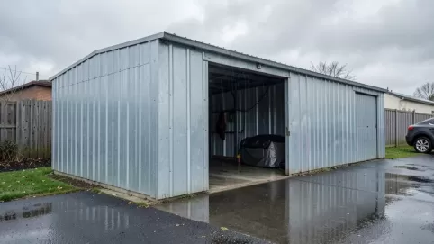 garaż blaszany 5x7 cena